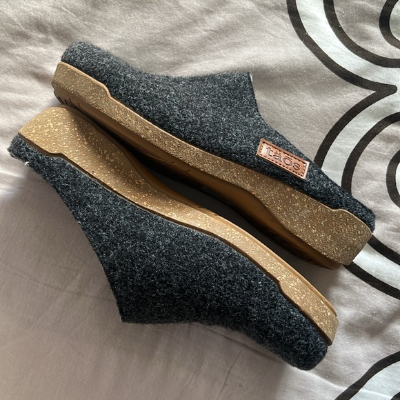 Taos Woolness wool clogs slides size EU 37 US 6-6.5 - Picture 10 of 11